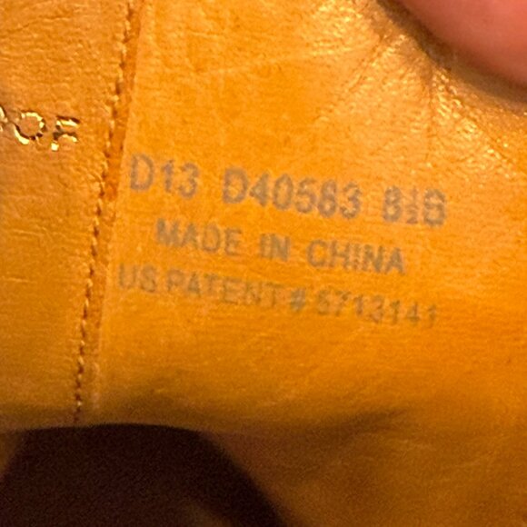 COLE HAAN Women’s Tan & Brown Pull-On Leather Ankle Boots (Women’s Size 8½ B) - Picture 8 of 13